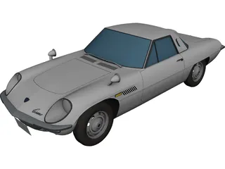 Mazda Cosmo Sport (1968) 3D Model