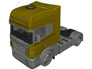 Scania 580 (2005) 3D Model