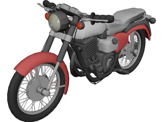 Harley-Davidson Motorcycle 3D Model