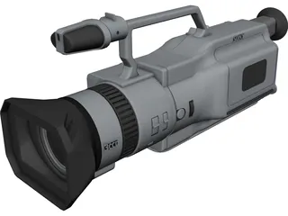 Sony vx1000 VCR 3D Model