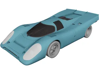 Porsche 917K (1969) 3D Model
