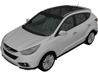 Hyundai ix35 (2011) 3D Model