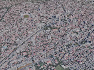 Shkoder City, Albania (2024) 3D Model