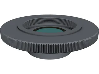 Magnifying Lens 3D Model