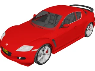 Mazda RX-8 3D Model
