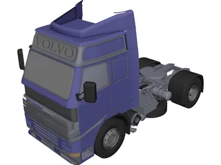 Volvo Truck 3D Model