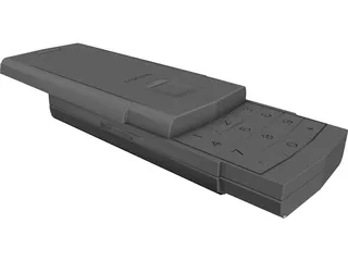 Samsung E900 Phone CAD 3D Model