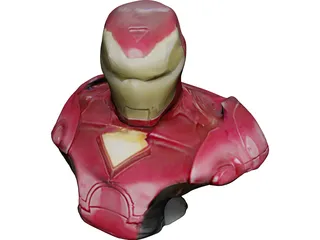 Ironman Bust 3D Model