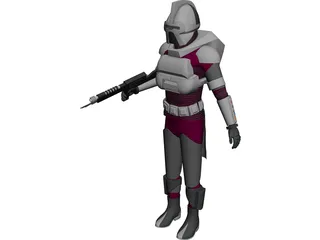 Cylon Classic 3D Model