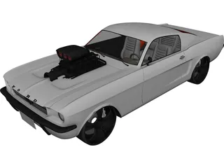 Ford Mustang (1963) [Charged] 3D Model