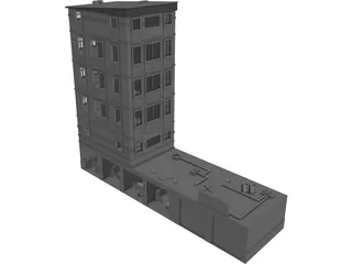 Autoservice 3D Model