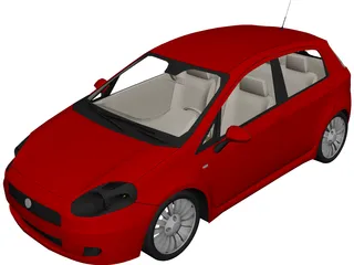 Fiat Punto 3D Model