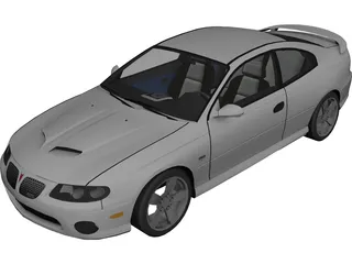 Pontiac GTO 3D Model