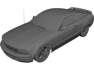 Ford Mustang 3D Model