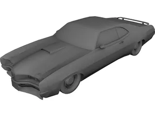 Mercury Cyclone 3D Model