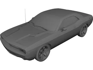 Dodge Challenger (2007) 3D Model