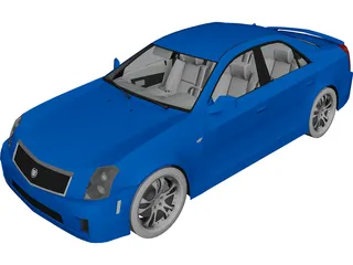 Cadillac CTS 3D Model