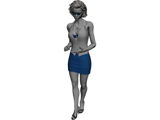 Woman 3D Model