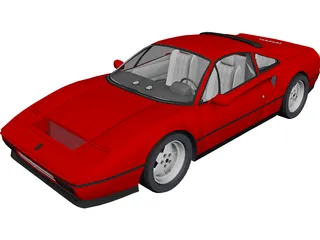 Ferrari 328 GTS (1985) 3D Model