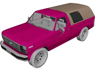 Ford F150 (1980) 3D Model
