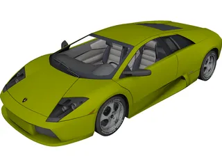 Lamborghini Murcielago 3D Model