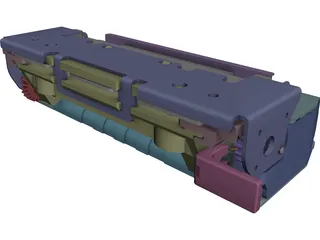 Printer CAD 3D Model
