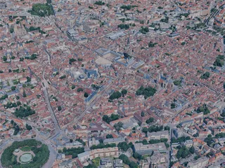 Dijon City, France (2023) 3D Model