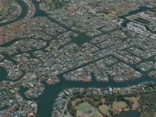 Gold Coast City, Australia (2023) 3D Model