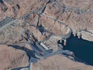 Hoover Dam, USA (2024) 3D Model