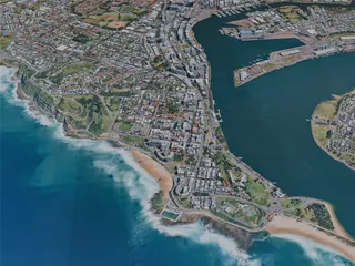 Newcastle City, Australia (2024) 3D Model