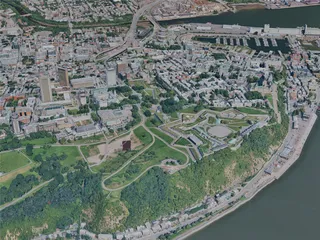 Quebec City, Canada (2024) 3D Model