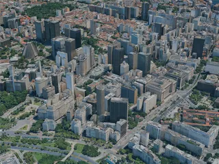Rio de Janeiro City, Brazil (2024) 3D Model