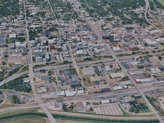 Topeka City, KS, USA (2024) 3D Model