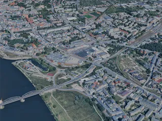 Grudziadz City, Poland (2024) 3D Model