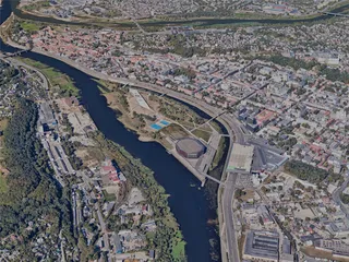 Kaunas City, Lithuania (2023) 3D Model