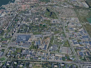Klaipeda City, Lithuania (2024) 3D Model