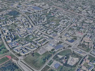 Mazeikiai City, Lithuania (2023) 3D Model