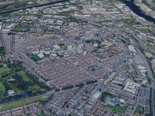 Middlesbrough City, UK (2024) 3D Model