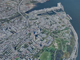 Quebec City, Canada (2024) 3D Model