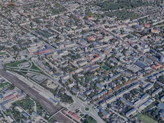 Siauliai City, Lithuania (2023) 3D Model