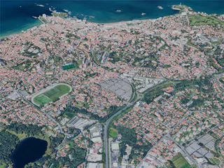 Biarritz City, France (2024) 3D Model