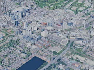 Cardiff City, UK (2025) 3D Model