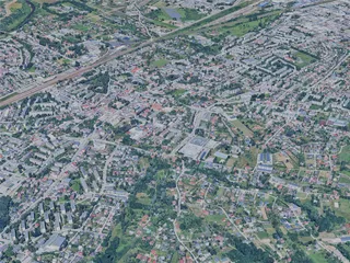 Debica City, Poland (2024) 3D Model