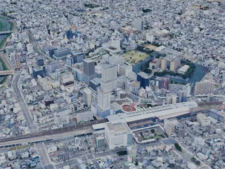 Fukui City, Japan (2025) 3D Model