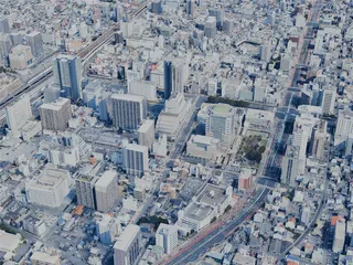 Fukuyama City, Japan (2025) 3D Model