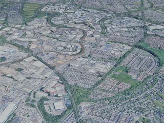 Hull City, UK (2025) 3D Model