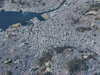 Nagasaki City, Japan (2025) 3D Model