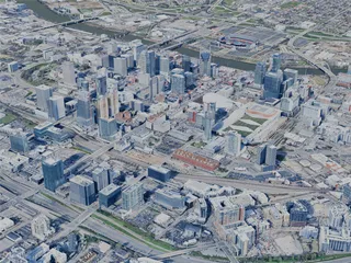 Nashville City, USA (2024) 3D Model