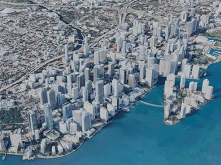 Miami City, FL, USA (2025) 3D Model