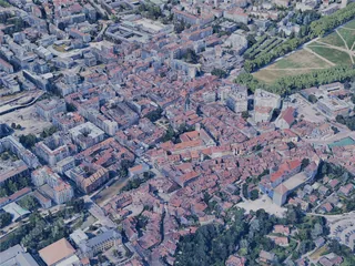 Annecy City, France (2025) 3D Model preview